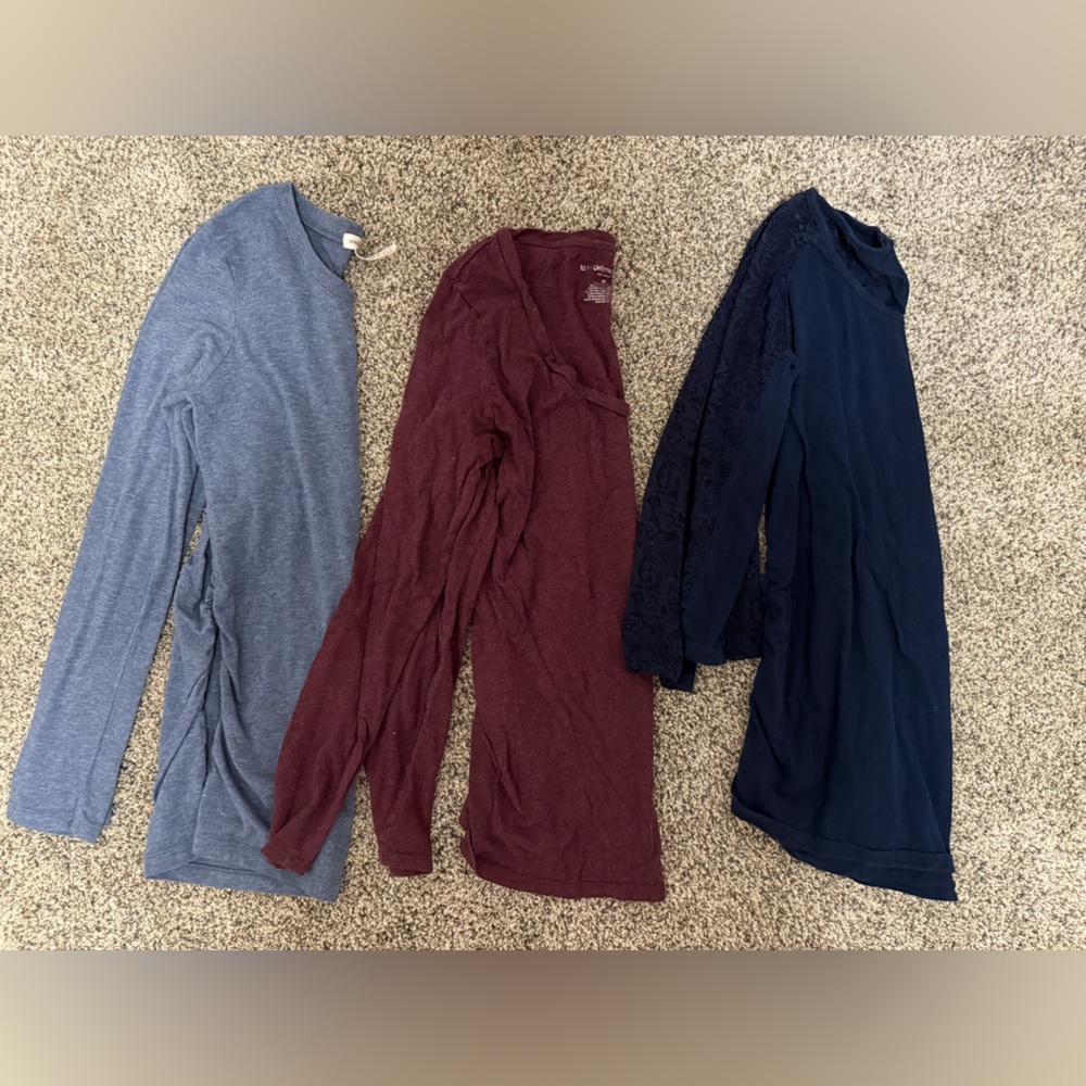 Long Sleeve Maternity Top Lot